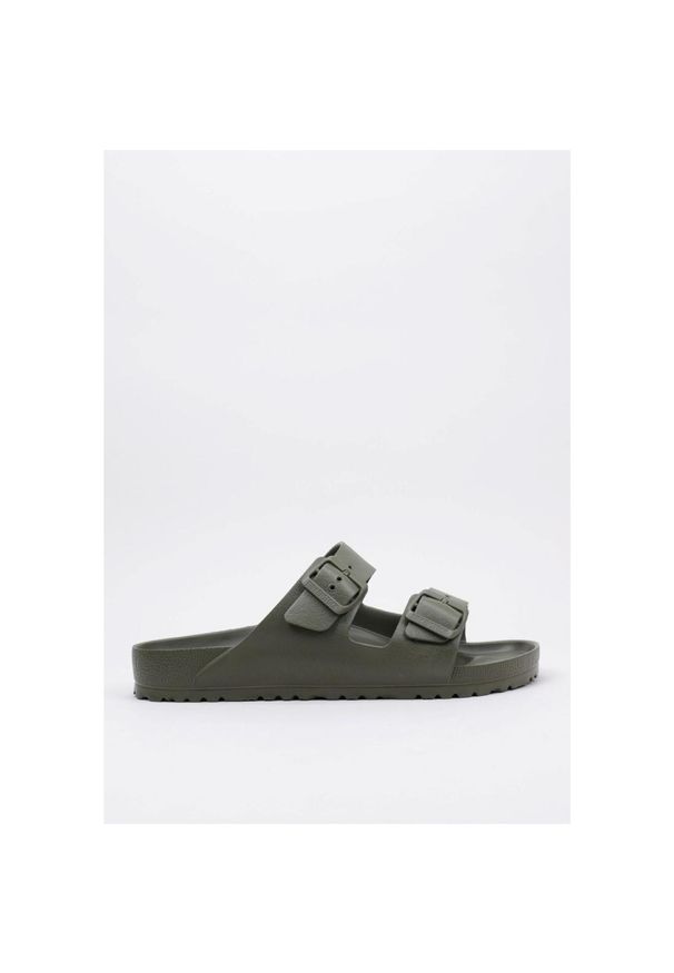 Klapki męskie Birkenstock Arizona Eva. Kolor: zielony. Materiał: materiał, syntetyk