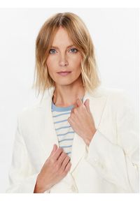 Weekend Max Mara Marynarka Nalut 2350410431 Écru Regular Fit. Materiał: len #5