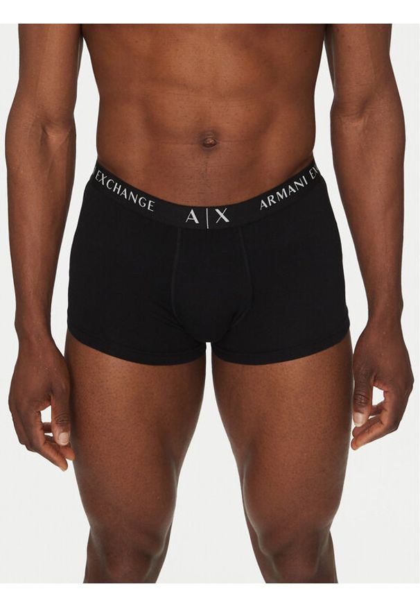 Armani Exchange Komplet 3 par bokserek XM000871 AF13682 MC061 Czarny. Kolor: czarny. Materiał: bawełna