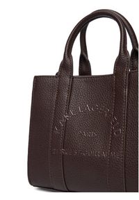 Karl Lagerfeld - KARL LAGERFELD Torebka A4W30266 Brązowy. Kolor: brązowy. Materiał: skórzane #3