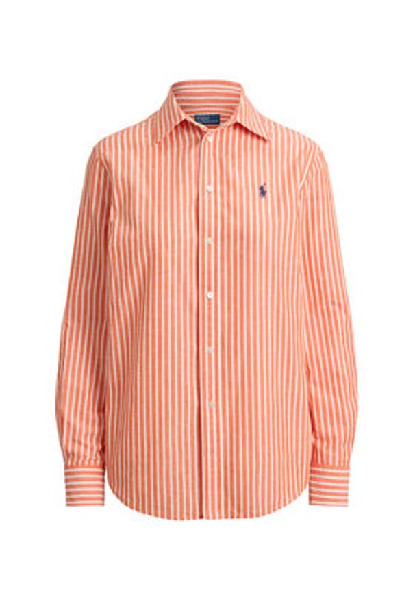 Polo Ralph Lauren Koszula 211971514502 Pomarańczowy Classic Fit. Typ kołnierza: polo. Kolor: pomarańczowy. Materiał: bawełna
