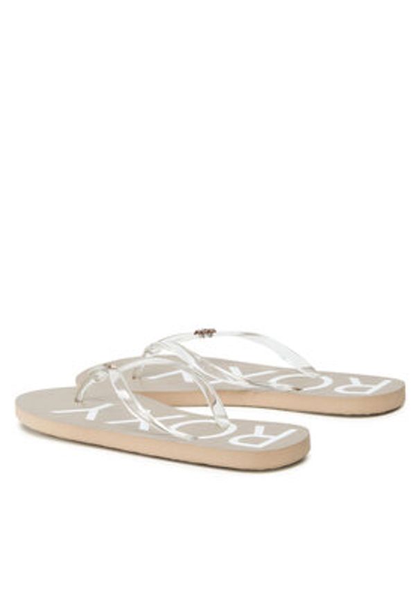 Roxy Japonki ARJL100915 Biały. Kolor: biały. Materiał: syntetyk