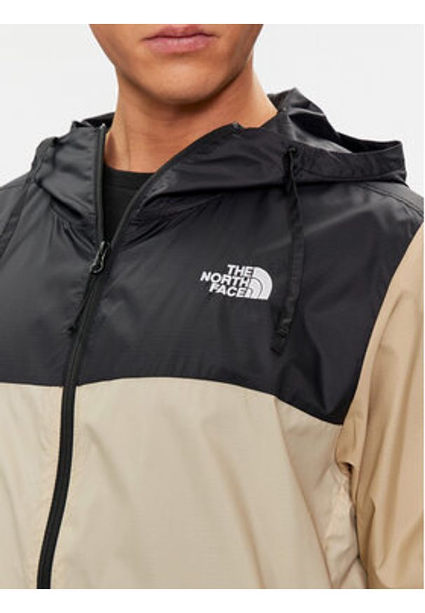 The North Face Wiatrówka Cyclone III NF0A82R9 Beżowy Regular Fit. Kolor: beżowy. Materiał: syntetyk