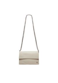 Calvin Klein Jeans Torebka Micro Mono Ew Flap25 Pu K60K611947 Beżowy. Kolor: beżowy. Materiał: skórzane #5