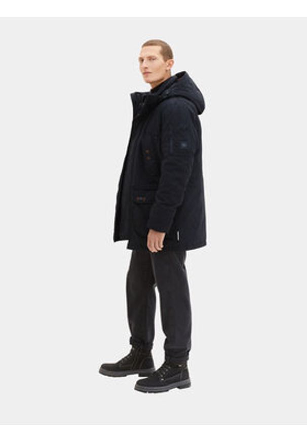 Tom Tailor Kurtka przejściowa 1037356 Czarny Regular Fit. Kolor: czarny. Materiał: syntetyk