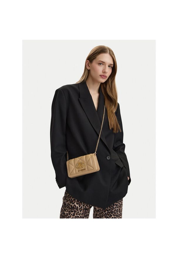 Love Moschino - Torebka LOVE MOSCHINO. Kolor: beżowy