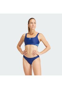 Adidas - 3-Stripes Bikini. Kolor: niebieski