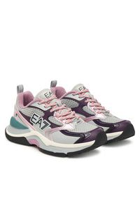 EA7 Emporio Armani Sneakersy X8X249 XK446 MZ223 Fioletowy. Kolor: fioletowy. Materiał: materiał #4