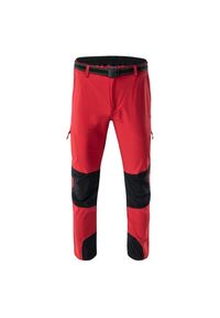 Hi-tec - Męskie Spodnie Erken. Kolor: czerwony, czarny, wielokolorowy
