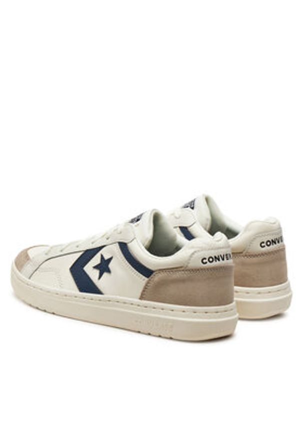 Converse Sneakersy Pro Blaze Classic Retro '90S A10401C Biały. Kolor: biały. Materiał: zamsz, skóra