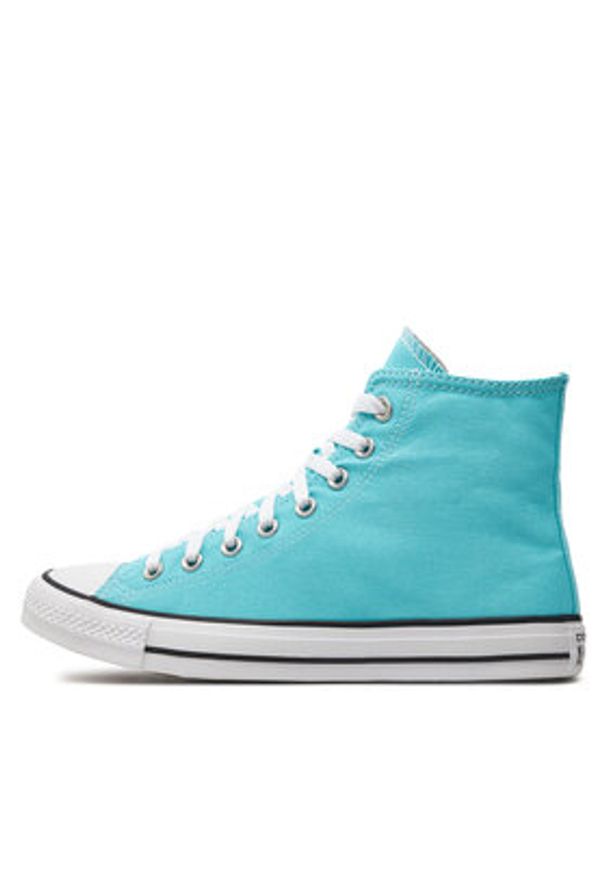 Converse Trampki Chuck Taylor All Star Hi A06562C Niebieski. Kolor: niebieski. Materiał: materiał