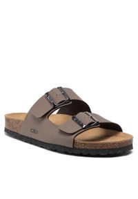 CMP Klapki Eco Thalita Slipper 3Q91017 Brązowy. Kolor: brązowy. Materiał: skóra #1