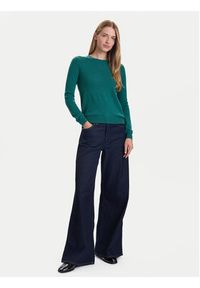 United Colors of Benetton - United Colors Of Benetton Sweter 1002D1K01 Zielony Regular Fit. Kolor: zielony. Materiał: wełna #5