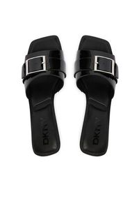 DKNY Klapki K1609114 Czarny. Kolor: czarny. Materiał: skóra #6