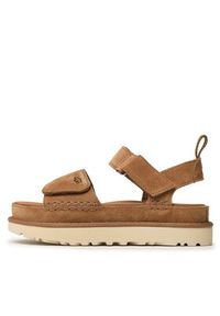 Ugg Sandały 1136783CHE Brązowy. Kolor: brązowy. Materiał: zamsz, skóra #4