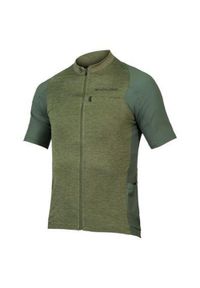 ENDURA - Koszulka rowerowa męska Endura GV500 Reiver S/S. Kolor: zielony. Sport: kolarstwo