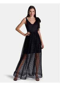 Swing Sukienka wieczorowa 5AI04600 Czarny Regular Fit. Kolor: czarny. Materiał: syntetyk. Styl: wizytowy #1