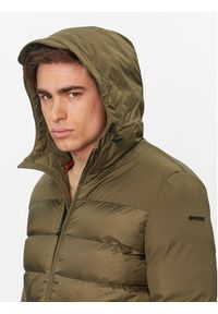 Geox Kurtka zimowa Sapienza M3628J TC175F 1736 Zielony Regular Fit. Kolor: zielony. Materiał: syntetyk. Sezon: zima