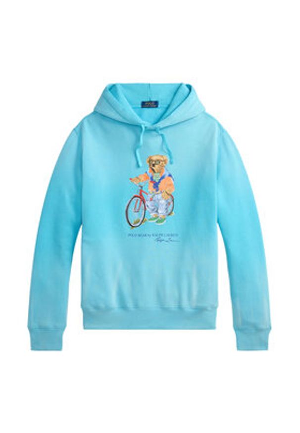 Polo Ralph Lauren Bluza 710B14624001 Niebieski Regular Fit. Typ kołnierza: polo. Kolor: niebieski. Materiał: bawełna