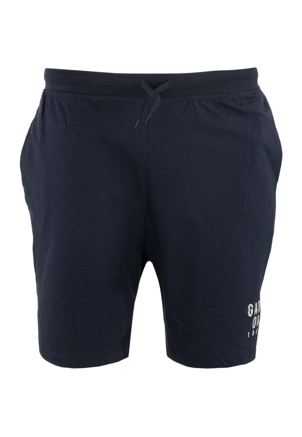 ZFOAM - Glemo Męskie Szorty Bawełniane ATHL DPT - Navy. Kolor: niebieski, wielokolorowy, biały. Materiał: bawełna. Długość: krótkie. Sezon: lato. Sport: fitness