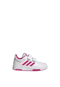 Adidas - Buty do biegania dla dzieci adidas Tensaur Sport 2.0. Kolor: czarny, różowy, biały, wielokolorowy. Materiał: materiał. Sport: turystyka piesza