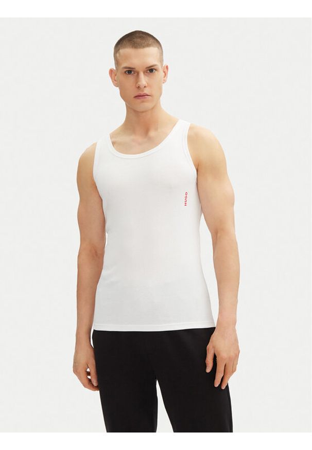 Hugo - HUGO Komplet 2 tank topów 50469778 Kolorowy Slim Fit. Materiał: bawełna. Wzór: kolorowy