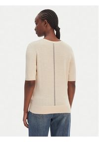BOSS Sweter C_Fiaffu 50557077 Beżowy Regular Fit. Kolor: beżowy. Materiał: syntetyk #5