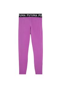 Legginsy damskie Puma Strong Tight. Kolor: fioletowy. Sport: fitness