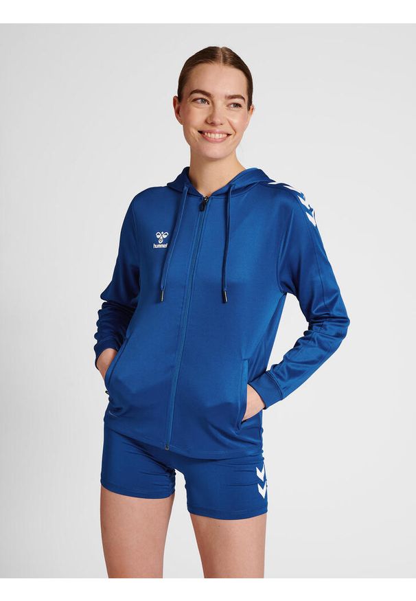 Bluza fitness damska Hummel hmlCore. Kolor: niebieski. Sport: fitness