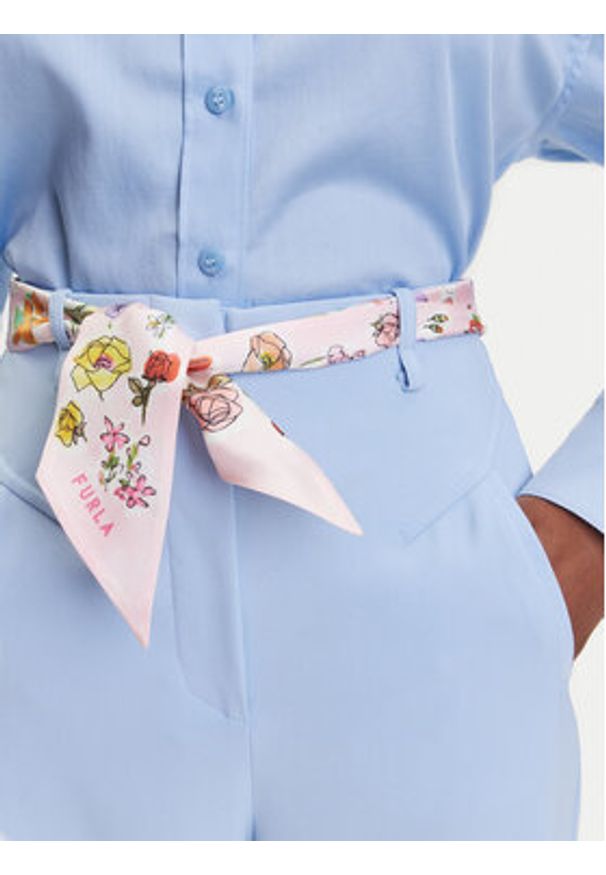 Furla Apaszka WT00022 BX3853 TAZ00 Różowy. Kolor: różowy. Materiał: materiał, jedwab