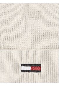 TOMMY HILFIGER - Tommy Hilfiger Czapka Elongated Flag AW0AW16777 Beżowy. Kolor: beżowy. Materiał: materiał, bawełna #3