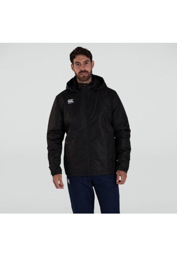 CANTERBURY - Kurtka wodoodporna Canterbury Club Vaposhield Stadium. Kolor: czarny. Materiał: softshell