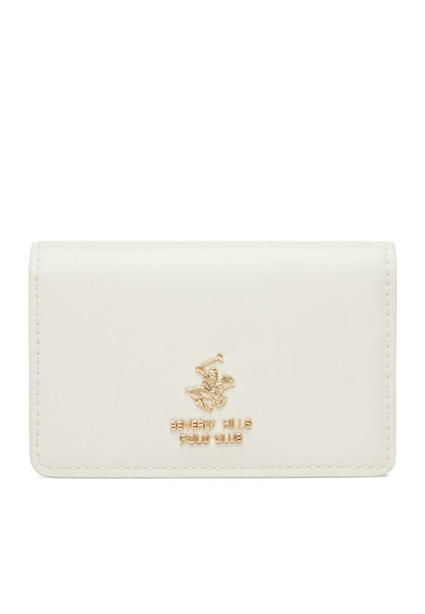 Beverly Hills Polo Club Portfel CWBEO-BHPC-W1-006-SS26 Biały. Kolor: biały. Materiał: skóra