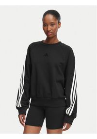 Adidas - adidas Bluza Kit 3-Stripes KV9857 Czarny Regular Fit. Kolor: czarny. Materiał: bawełna #1