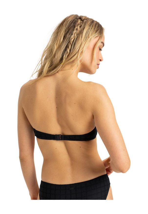 Roxy - Stanik bikini dla Kobiety CAMILO Czarny. Kolor: szary. Materiał: elastan, poliester, materiał