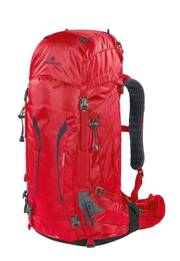 Ferrino plecak turystyczny 48 2020 - red. Kolor: czerwony. Materiał: materiał