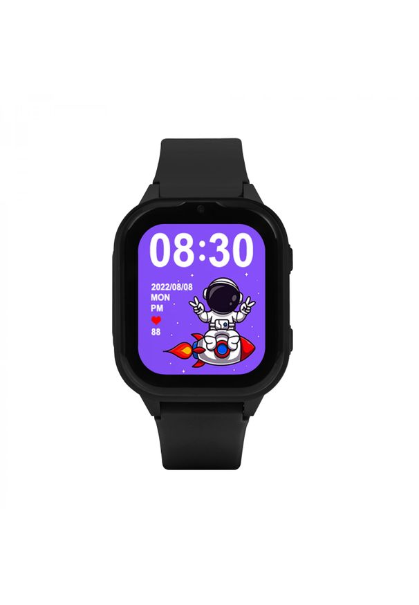 GARETT - Garett Kids Sun Ultra 4G czarny. Rodzaj zegarka: smartwatch. Kolor: czarny