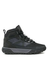 Timberland Sneakersy Gs Motion 6 Mid F/L Wp TB0A5XRG0151 Czarny. Kolor: czarny. Materiał: nubuk, skóra