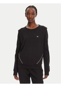 Liu Jo Sport Bluza TA5039 JS182 Czarny Relaxed Fit. Kolor: czarny. Materiał: wiskoza. Styl: sportowy #1