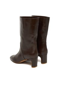 BALAGAN - Balagan Botki Adina Brązowy. Kolor: brązowy. Materiał: skóra #5