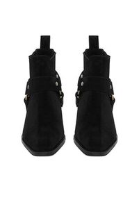 Badura Botki EO-CLEO-501-25 Czarny. Kolor: czarny. Materiał: zamsz, skóra #4