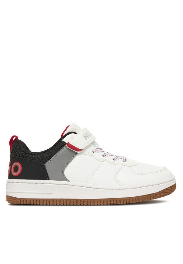 Hugo - Sneakersy HUGO. Kolor: biały