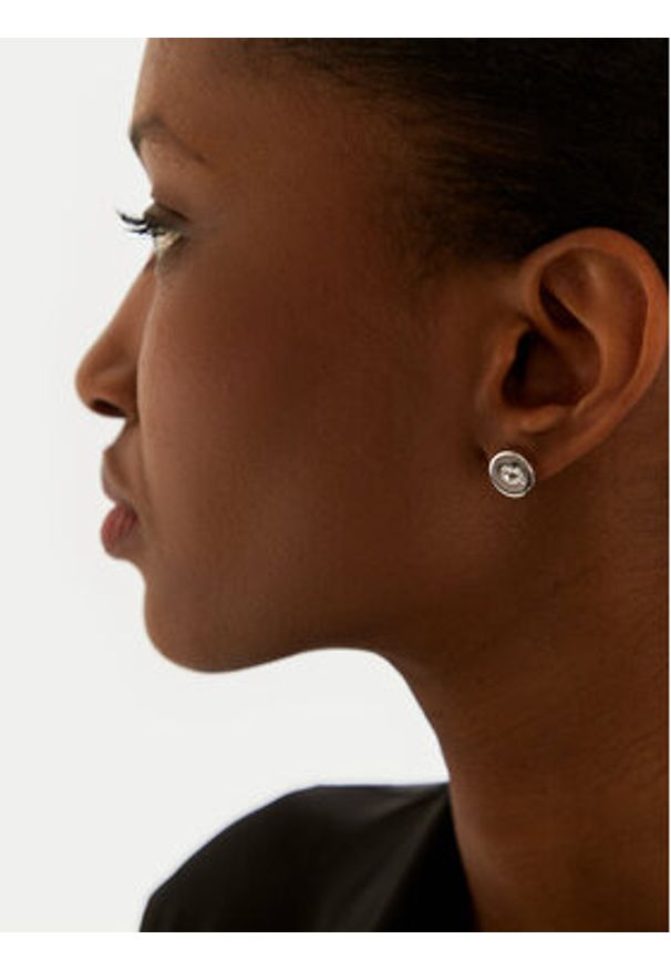 Coach Kolczyki 37352957RHO030 Srebrny. Materiał: metalowe. Kolor: srebrny