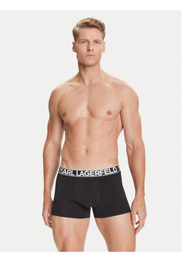 Karl Lagerfeld - KARL LAGERFELD Komplet bokserek A3M47010 Czarny. Kolor: czarny. Materiał: bawełna
