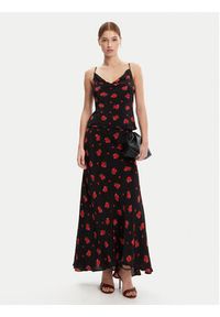 BARDOT Spódnica maxi 59754SB2 Czarny Regular Fit. Kolor: czarny. Materiał: wiskoza #3