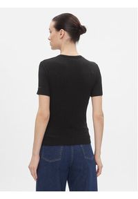 Calvin Klein T-Shirt Modal Rib Ss Tee K20K206404 Czarny Slim Fit. Kolor: czarny #2