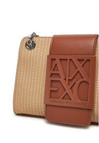 Armani Exchange Torebka XW000281 AF13673 U6164 Brązowy. Kolor: brązowy. Materiał: skórzane #5