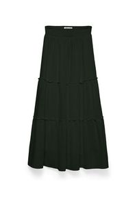 Vero Moda Spódnica maxi Keeley 10316487 Czarny Regular Fit. Kolor: czarny. Materiał: bawełna #3