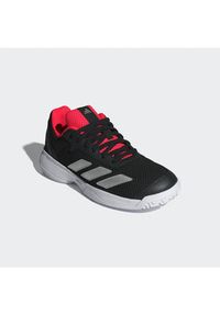 Adidas - adidas Buty do tenisa Courtflash JR4451 Czarny. Kolor: czarny. Materiał: materiał. Sport: tenis #2