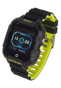 GARETT - Smartwatch Garett Kids 4G Czarny. Rodzaj zegarka: smartwatch. Kolor: czarny. Styl: klasyczny, wakacyjny #1
